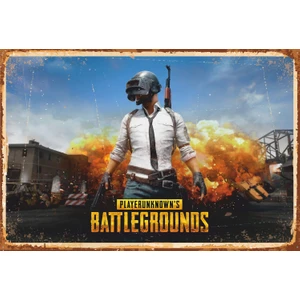 Hayat Poster Pubg Oyun Ahşap Poster