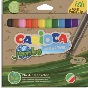 Eco Famıly Jumbo Süper Yıkanabilir Keçeli Boya Kalemi 12'li