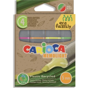 Eco Famıly Fosforlu İşaretleme Kalemi 4'lü 4 Renk