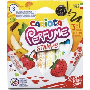 Kokulu Damgalı Jumbo Keçeli Kalemi 8'li