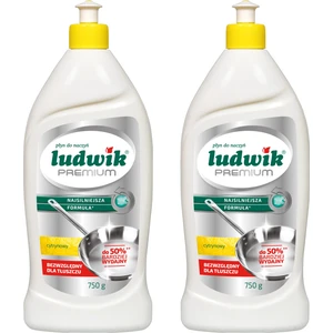 Premium Limon Özlü Sıvı Bulaşık Deterjanı 750 ml + 750 ml
