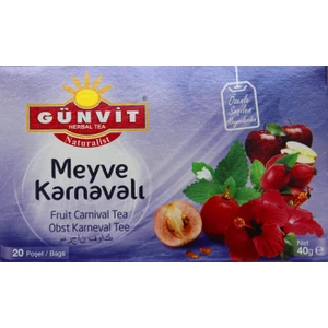 Günvit Naturalist  Meyve Karnavalı 20'li Kutu