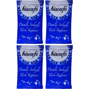 Hisar Kahve Damla Sakızlı Türk Kahvesi 100 gr x 4'lü