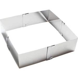 Narkalıp Kare Ayarlı Kek Kalıbı 15 - 28 cm Derinlik 8 cm