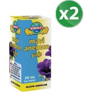 Anemon Yağı Mavi  20 cc 2'li