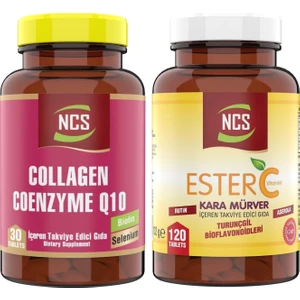 Ester C Vitamini 120 Tablet Collagen Coenzyme Q10 30 Tablet