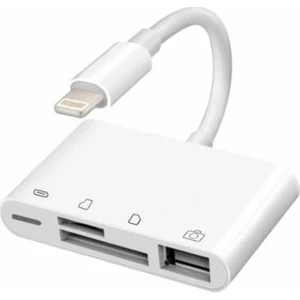 4in1 Lightning To USB Type C Micro Sd Tf Kart Okuyucu