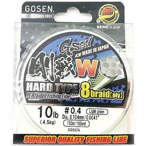 Gosen W8 Hard Type 150 mt Açık Yeşil PE0.5-0.117 mm İp Misina
