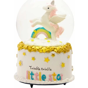 Unicorn Işıklı Müzikli Kar Küresi