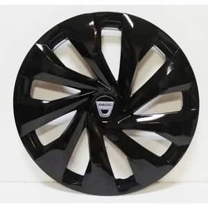 Çobanoğlu Grup Dacia 15 Inç Piano Black Jant Kapağı 4 Adet + Amblem
