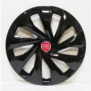 Çobanoğlu Grup Fiat 15 Inç Piano Black Jant Kapağı 4 Adet + Amblem