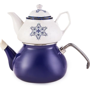 Queen Star Porselen Demlikli Çaydanlık Takımı