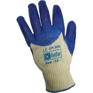 Mavi Latex Eldiven 10 No