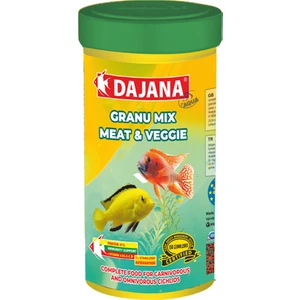 Granu Veggie & Meat Karışık Cichlid Yemi 1000 Ml 500 Gr