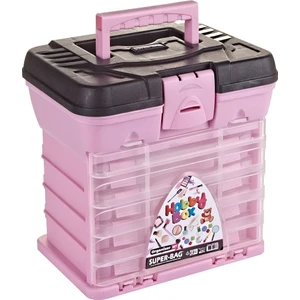 Organizerli Alet Çantası - Hobi Kutusu - Pembe