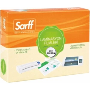 250 Mikron Parlak A4 Pvc Laminasyon Filmi 50'li