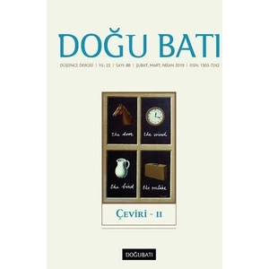 Doğu Batı Düşünce Dergisi Yıl: 22 Sayı: 88