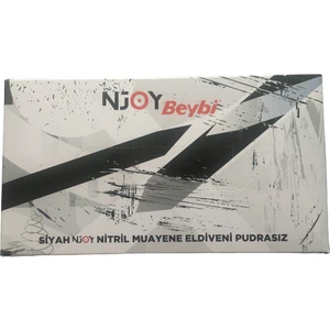 Njoy Siyah Pudrasız Temizlik Eldiveni M Siyah