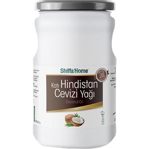 Shiffa Home  Katı Hindistan Cevizi Yağı Soğuk Pres Saf Sızma Katı Hindistan Cevizi Yağı 330 ml