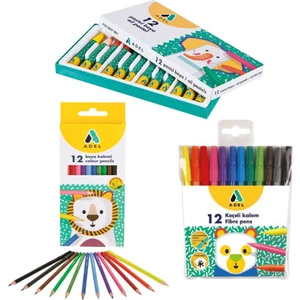 Okul Ögrenci Kirtasiye Boya Seti