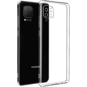 Case Street Huawei P40 Lite Kılıf Kamera Korumalı Şeffaf Silikon Şeffaf