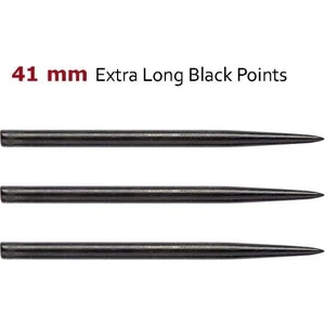 41 mm Extra Long Black Çelik Uç