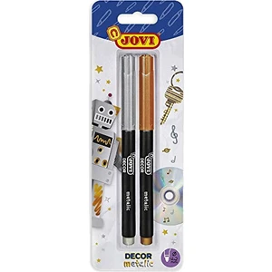 Jovı L5217 Altın Gümüş Metalik Kalem