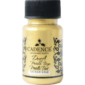Dora Metalik Boya 50 ml 136 Rich Gold