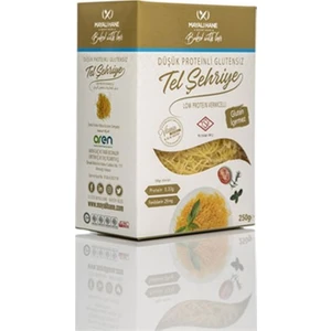 Mayalı Hane Düşük Proteinli Tel Şehriye 250 gr
