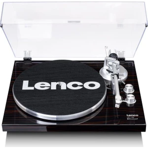 LBT-188 Wa Retro Koyu Kahverengi Bluetoothlu Pikap Plak Çalar