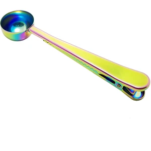 Weather Forecast Renkli Paslanmaz Çelik Kahve Ölçü Kaşığı Paket Klipsi CIN108ML
