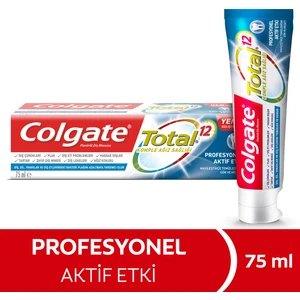 Total Profosyonel Aktif Etki Diş Macunu 75 ml Renk Değişim Teknolojisi ile