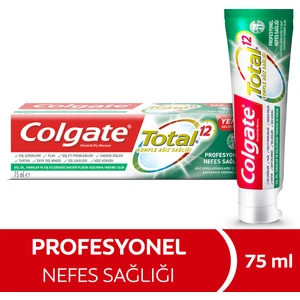 Total Profosyonel Nefes Sağlığı Diş Macunu 75 ml Ağız Kokusu için