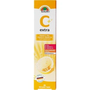 Vitamin C Extra 20 Efervesan Tablet Şeftali Marakuya