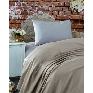 Komfort Home Tek Kişilik Ranforce %100 Pamuk Pike / S. Kahve