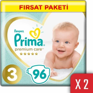 Premium Care Bebek Bezi 3 Beden 6-10 kg 192'li Midi Fırsat Paketi