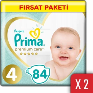 Premium Care Bebek Bezi 4 Beden 9-14 kg 168'li Maxi Fırsat Paketi