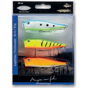 Popper Set 9 cm 14 gr 3p