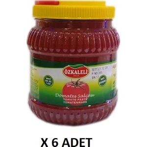 Tuzlu Domates Salçası Koli 1800 gr x 6'lı