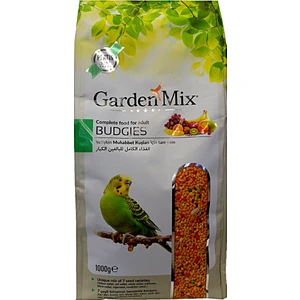 Garden Mix  Platin Seri Vitaminli Meyveli Muhabbet Kuşu Yemi 1 kg