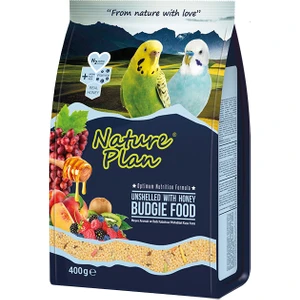 Nature Plan Ballı Meyveli Kabuksuz Muhabbet Kuş Yemi 400 gr