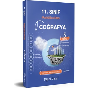 Test Okul Yayınları 11. Sınıf Coğrafya Fasikül Soru Kitabı