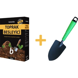 5350 KBS (Botanika 5350 %100 Doğal Granül Toprak Besleyici 1200 GR. + Gardener 10481 Bahçe El Küreği)