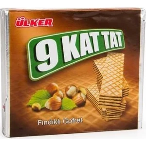9 Kat Tat Fındıklı Gofret 24'lü x 39 gr