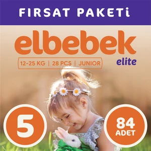 Elbebek Elite Bebek Bezi 5 Numara Junior 84 Adet