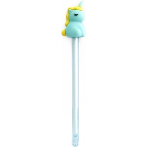 Kari Vera Unicorn Iki Renk Jel Kalem - Mavi Sarı