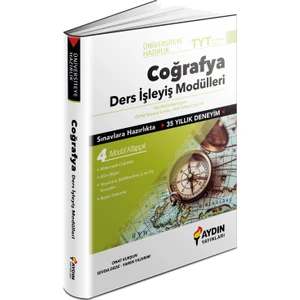 Aydın Yayınları TYT Coğrafya Ders İşleyiş Modülleri