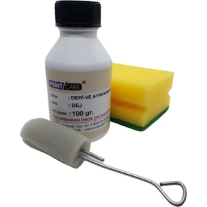 Point Care Bej Deri Ayakkabı Boyası