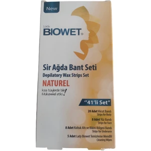 Bıowet Naturel 41Lİ Set Sir Ağda Bant Setı
