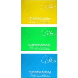 20572 Mıca Resim Defteri 32 Yaprak 25 x 35 cm 3'lü